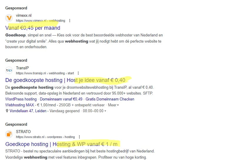 goedkope hosting